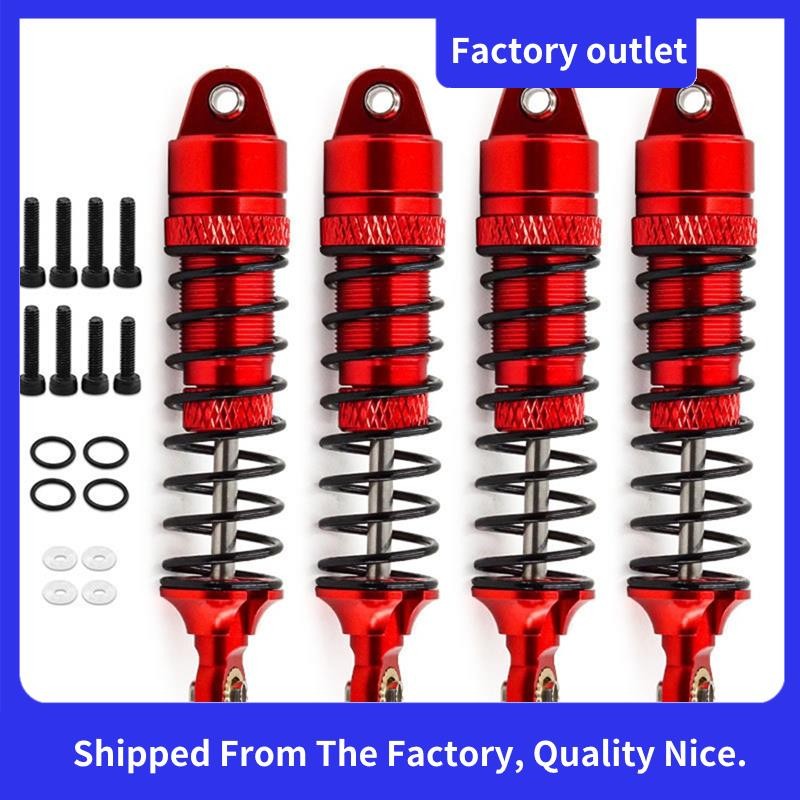 RC รถอัพเกรดด้านหน้าด้านหลัง Shocks Damper Kit สําหรับ 1/18 LaTrax #7665 อุปกรณ์เสริมอัพเกรดรถยนต์ D