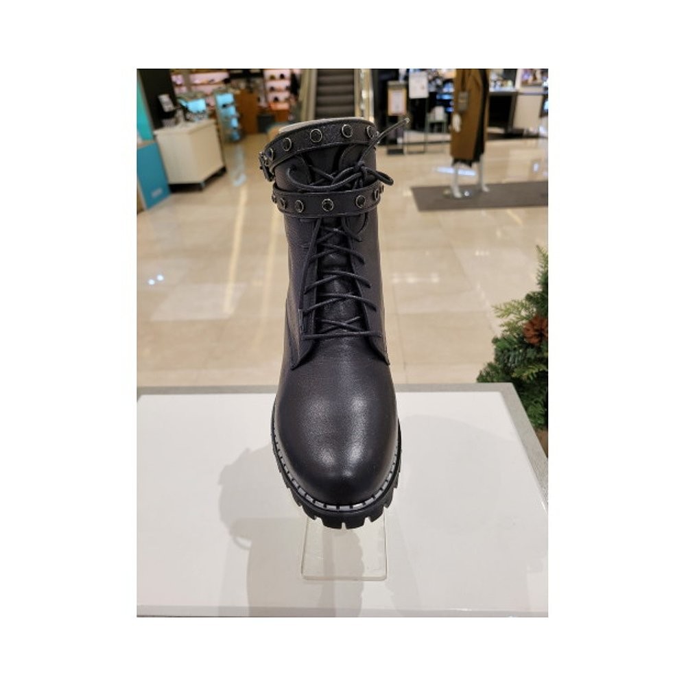 Korea Direct Mail [TANDY] [TANDY] รองเท้าทหารสุภาพสตรี 4 ซม. สีดํา 817741