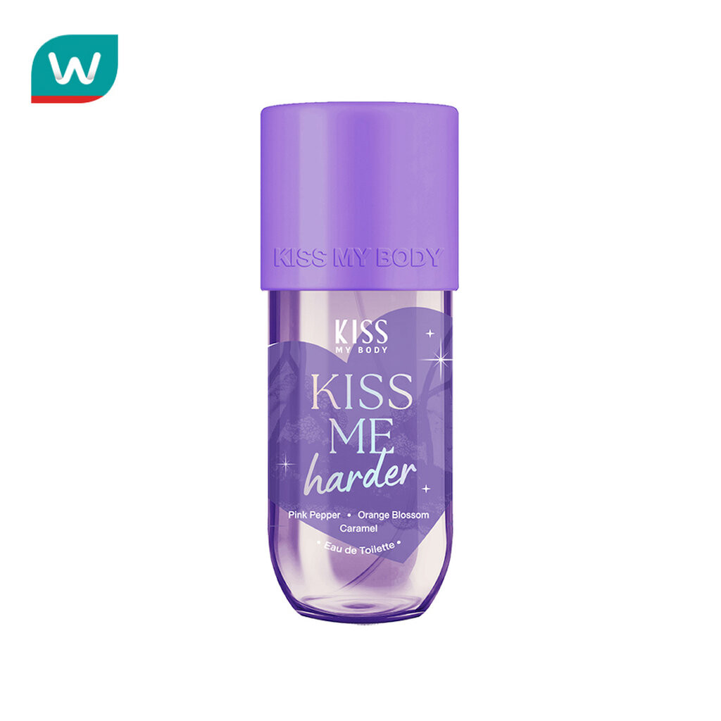 Kiss My Body คิส มาย บอดี้ โอ เดอ ทอยเล็ตต์ คิส มี ฮาร์ดเดอร์ 88 มล.