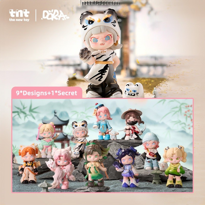 MORETHAN Arts&Toys TNTSPACE DORA Anything Goes Blind Box Figure Blind Box(Single Box)