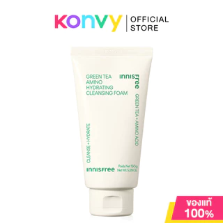 Innisfree Cleansing Foam อินนิสฟรี โฟมล้างหน้า 150ml (Green Tea/Bija Trouble/Jeju Volcanic)