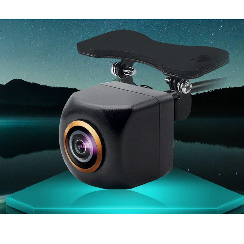 กล้องถอยหลัง Plug-In Universal CVBS ถึง AHD กล้องติดรถยนต์มุมกว้าง 170 องศา HD Night Vision