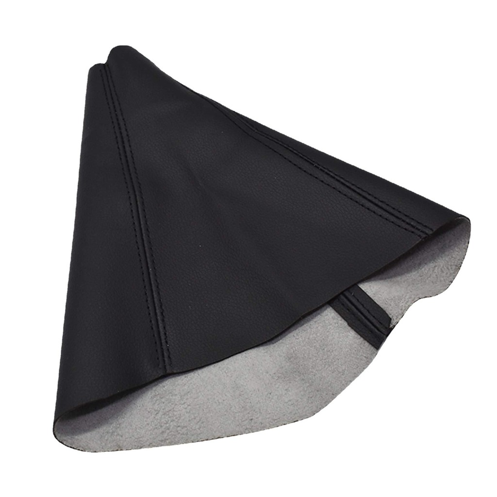 เหมาะสําหรับ 2005-2011 Hummer Hummer H3 เกียร์อัตโนมัติหนังสีดําคันเกียร์ฝาครอบกันฝุ่น