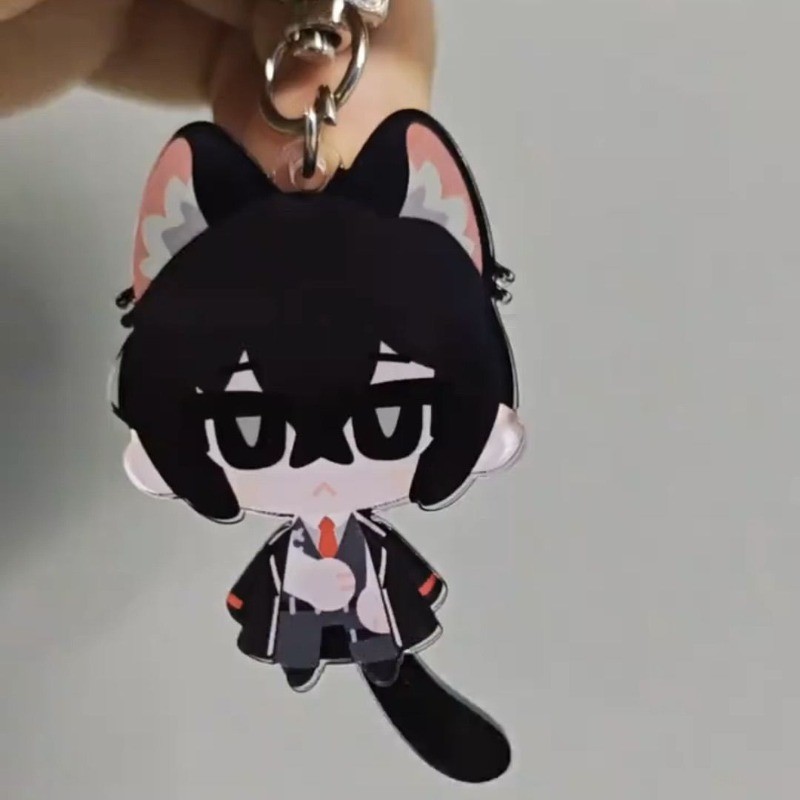 Limbus บริษัทพวงกุญแจอะนิเมะ Yi Sang Wag Its Tail อะคริลิค Key Chain Creative Pendent Friend Brithda