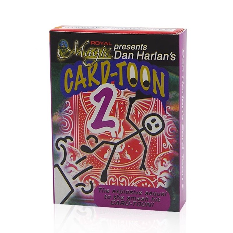 การ์ตูน v2 การ์ดเล่น Magic Card Deck Poker Animation Prediction