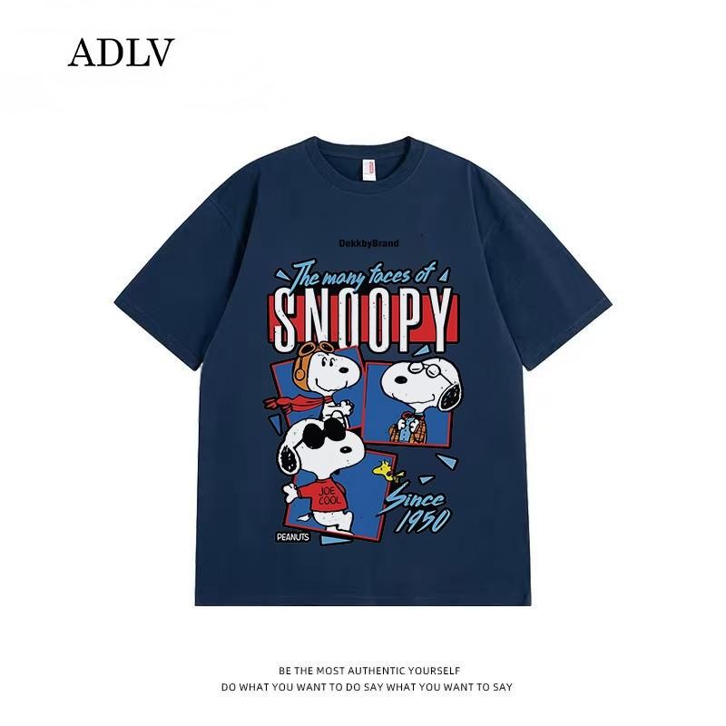 【ส่งจากBKK 24ชม.】AD8816 เสื้อยืดลายหมาสีขาวสุดน่ารัก ผ้าฝ้าย100% หลายสีให้เลือก ต้องมี！