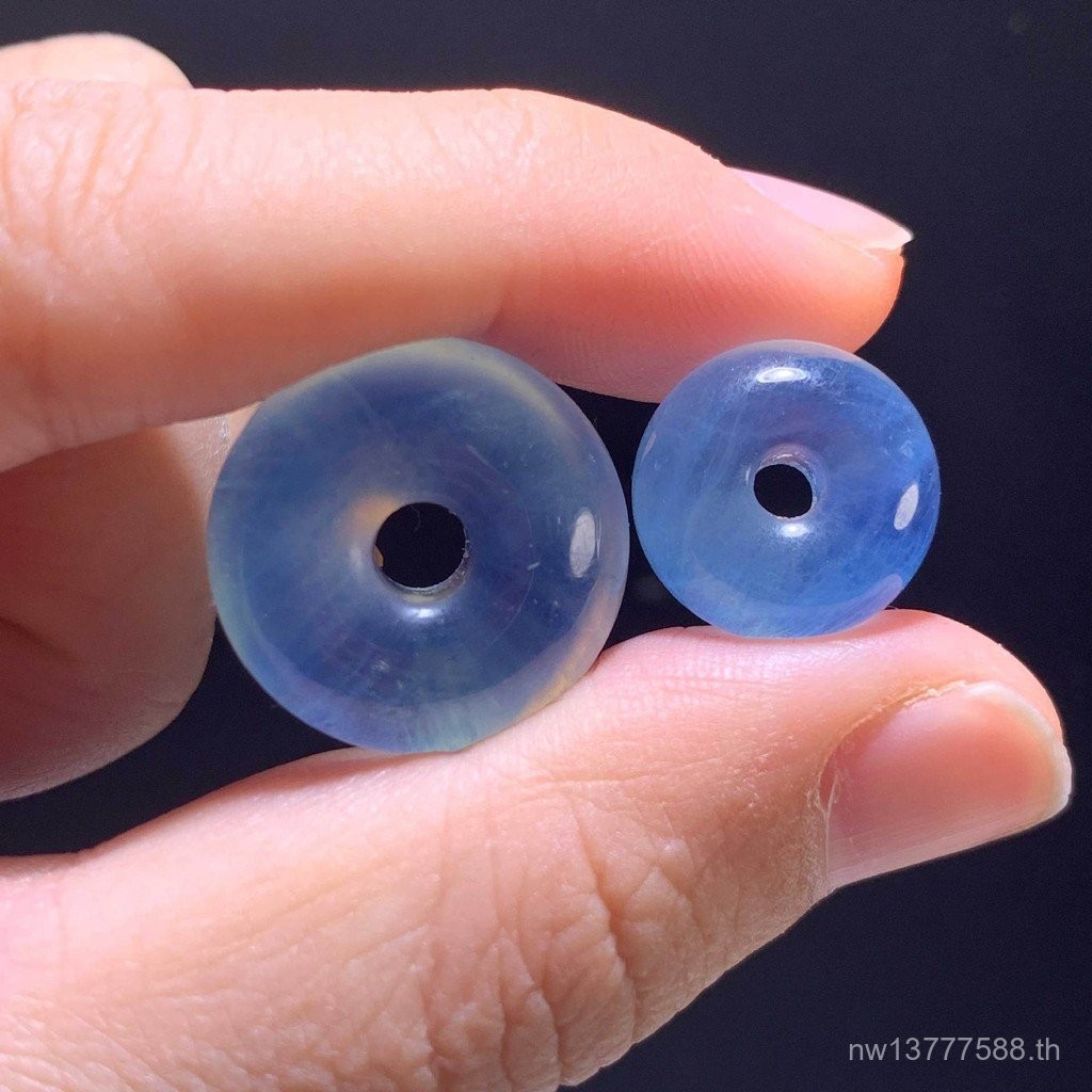 อุปกรณ์เสริม Aquamarine คริสตัล สำหรับ DIY สร้อยคอมากความละเอียด ฝังหัวเข็มขัดน้ำแข็งสูง YH6B