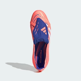 adidas ฟุตบอล รองเท้าฟุตบอลพร้อมลิ้นพับได้ Predator League Firm/Multi-Ground Unisex สีส้ม JI1112