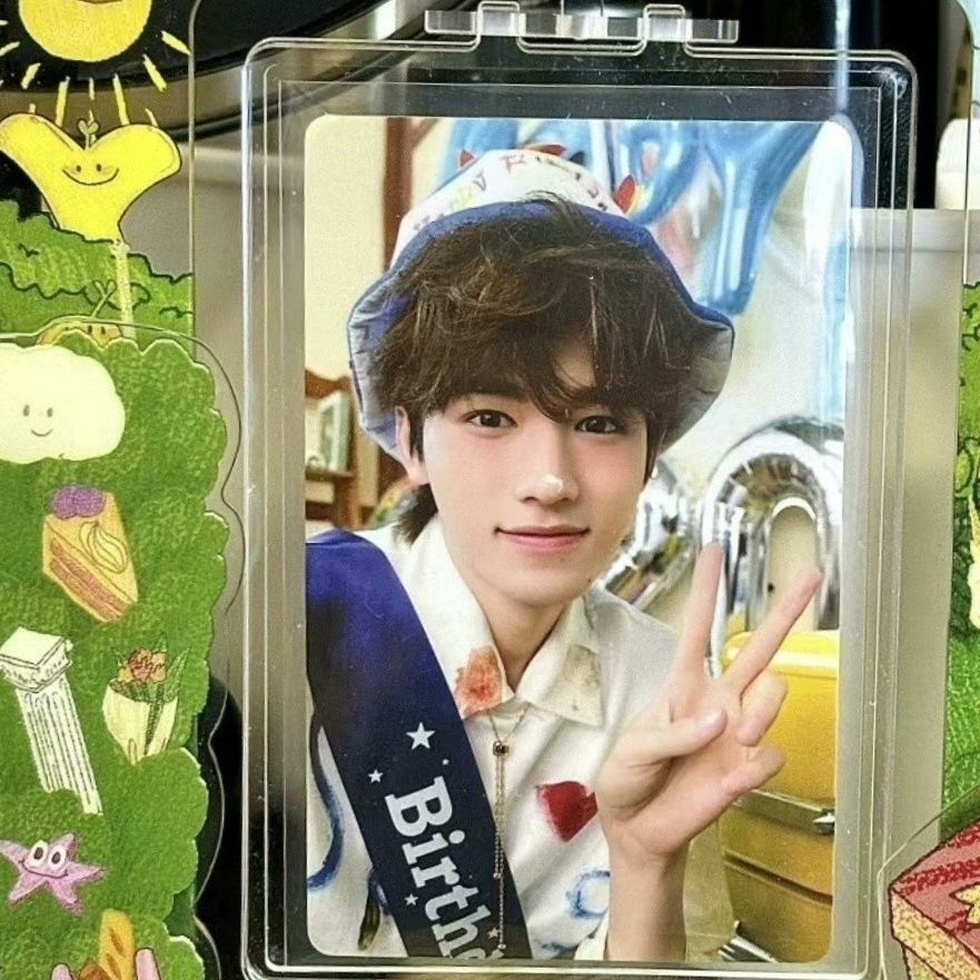 Guanzhou Times Youth League Song Yaxuan Birthday Photocard โพลารอยด์ผูก 9.7