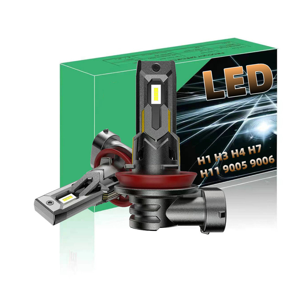 ไฟหน้ารถพร้อมถอดรหัส LED ไฟหน้า In-Line LED ไฟหน้า T7 canbus ไฟรถยนต์
