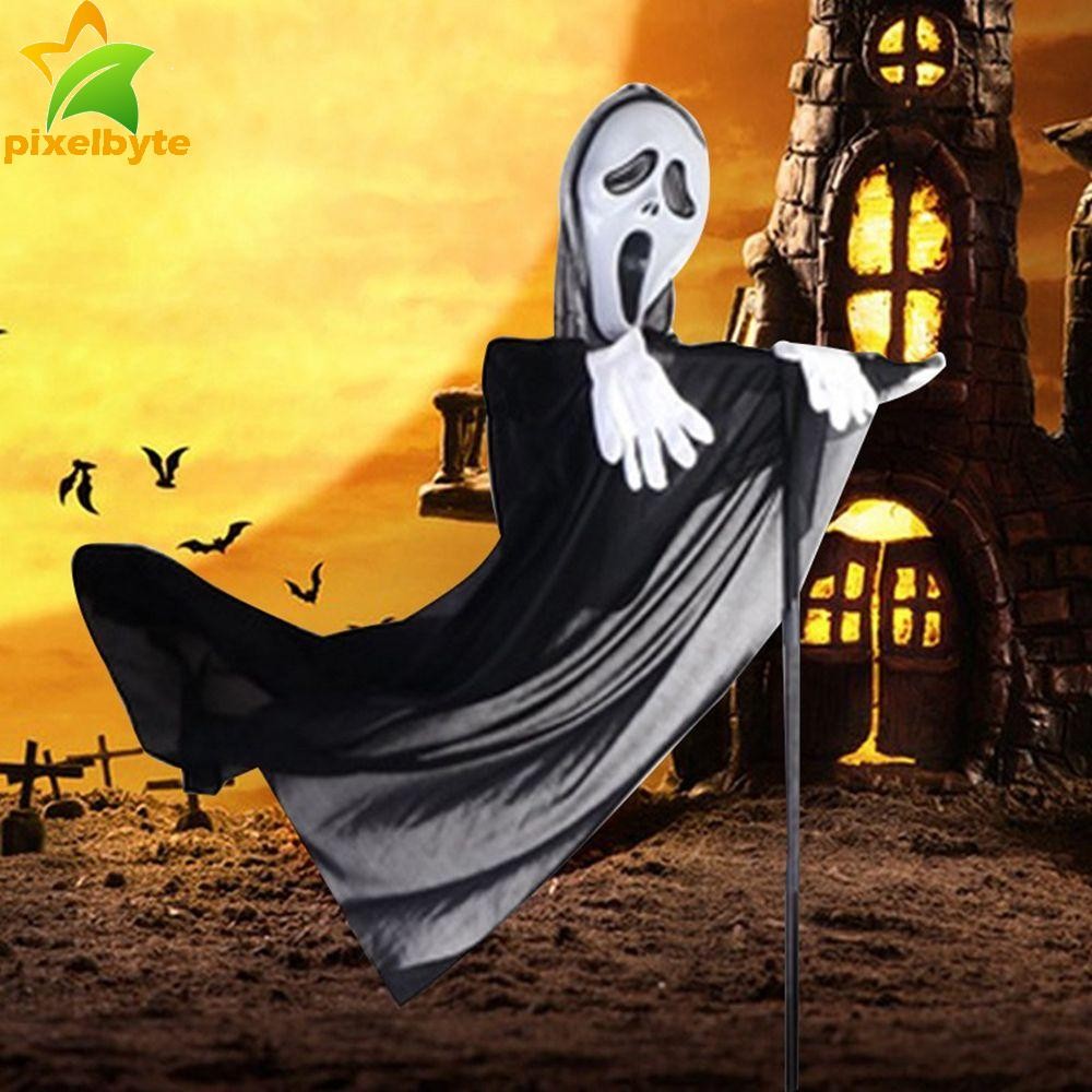 PIXELBYTE หุ่นไล่กา Frightening Hanging Robe Ghost Garden Yard Spectre