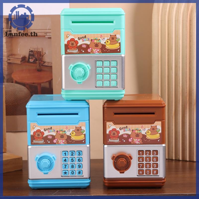 NFE 1 ชิ้น Kapibala Creative Saving Bank เด็กเก็บ Piggy Bank สาวหัวใจน่ารักของขวัญวันเกิด N