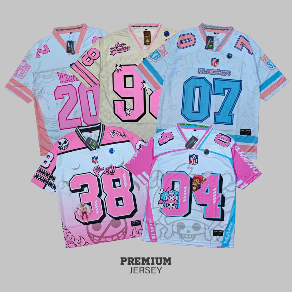 OVERSIZE STREETWEAR NUMBER JERSEY / INDONESIAN JERSEY / PREMIUM NFL JERSEY / JERSEY