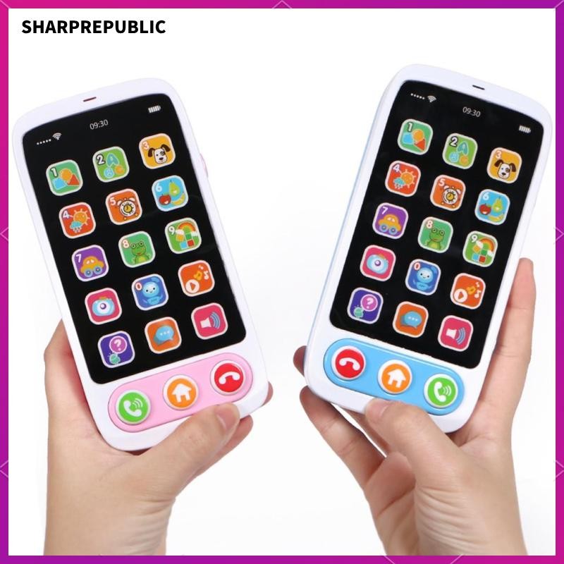 [Sharprepublic] ที่วางโทรศัพท์ขาตั้งแท็บเล็ต Cradle สําหรับเด็กสมาร์ทโฟนแกล้ง Yoy