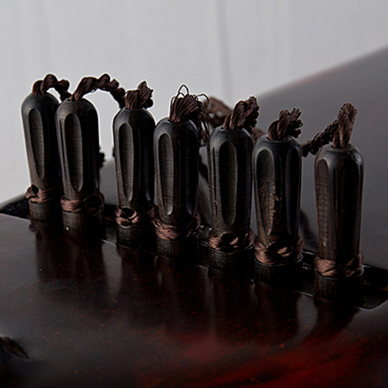 Wushenyun Guqin Juexiang Old Fir Banana Leaf สไตล์ Guqin Professional Performance Pure Raw Lacquer F