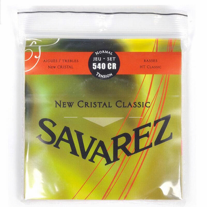 Savarez Classic Guitar Strings One ชุดใหม่คริสตัลไนลอนสําหรับกีตาร์คลาสสิกอะไหล่ 540CJ 540CR 540CRJ 