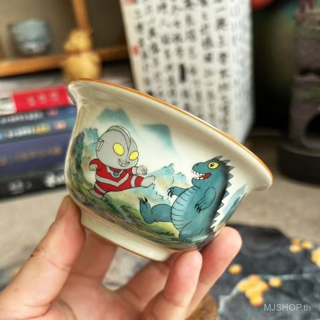 ในสต็อก MJshop Ultraman Teacup Fighting Animals