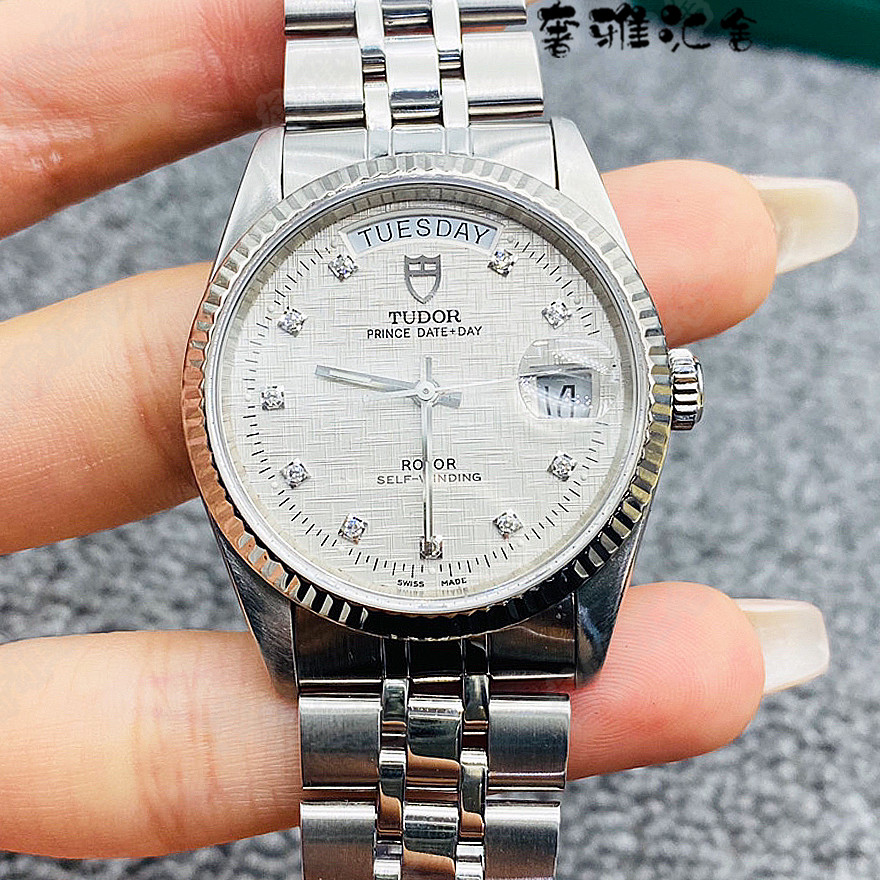 DTdutores Watch นาฬิกาผู้ชาย Prince Type Automatic Mechanical 76214 Dual Calendar