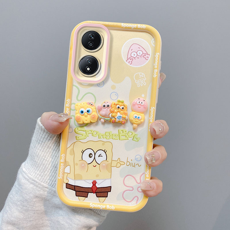 เคส Honor X7b 4G เคส Honor X7b 5G เคส Cinnamoroll Doraemon Kuromi การ์ตูนสามมิติเคส น่ารักนุ่มเคสโทร