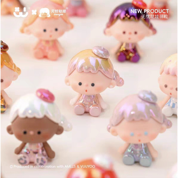 [ในสต็อก] ของแท้ Amalis & Vuuyoo ไร้กังวล Dawa น่ารัก Granule Mystery Bag Mystery Box อินเทรนด์เล่น