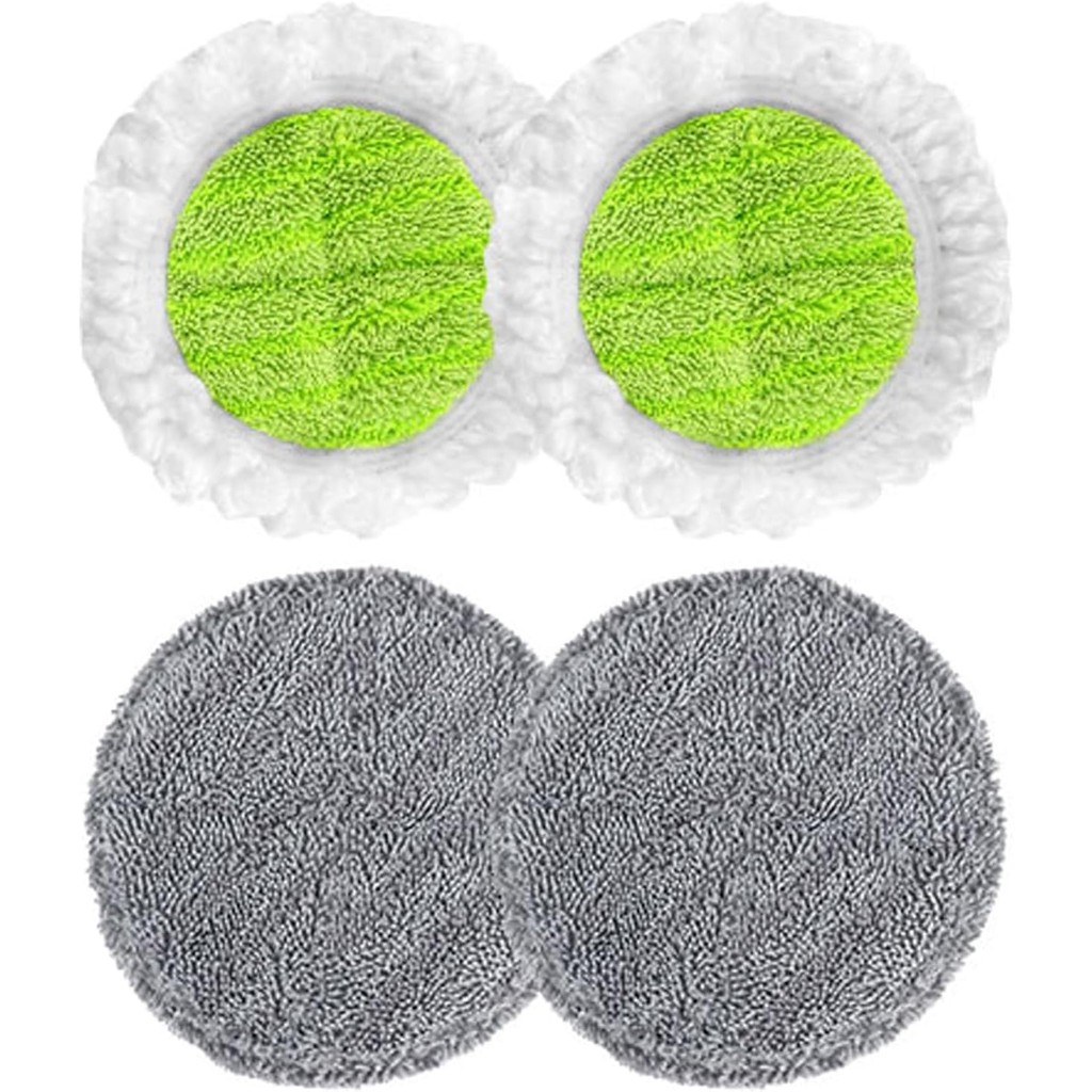 Qimedo Electric Mop M1 แผ่น,แผ่นเปลี่ยนสําหรับไม้ถูพื้นไฟฟ้า,แผ่นเปลี่ยนซับไฟฟ้าไร้สายสําหรับ qimedo