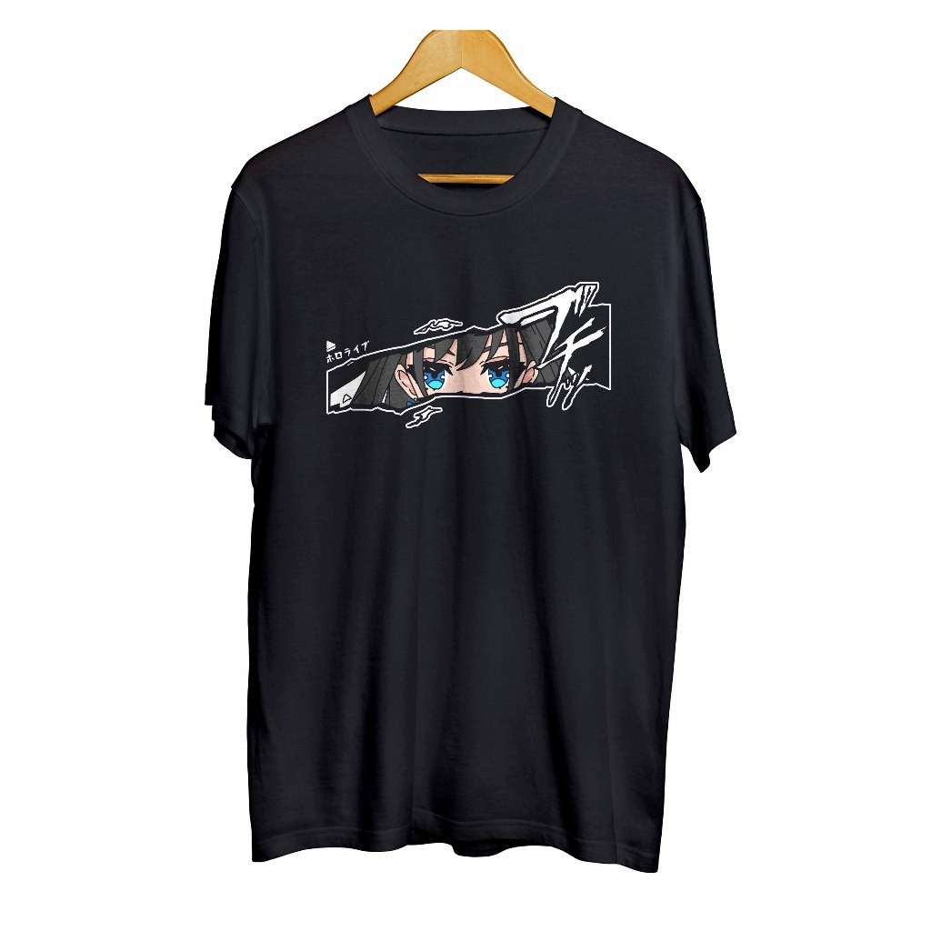 เสื้อยืด Ouro Kronii Eyes VTuber แบบอนิเมะจาก HOLOLIVE