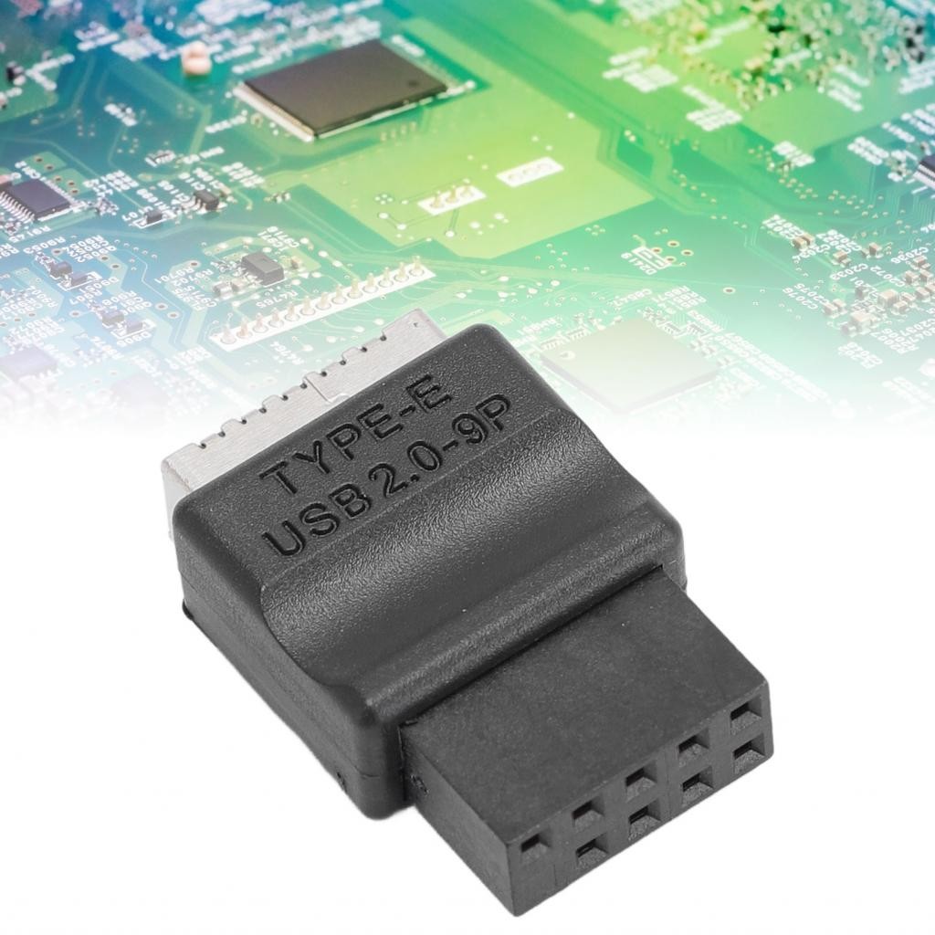 Titishop-ph Yidesu 9PIN to Type E อะแดปเตอร์แปลง 480Mbps PH721 ชายหญิงสําหรับ OS X Wins Linux