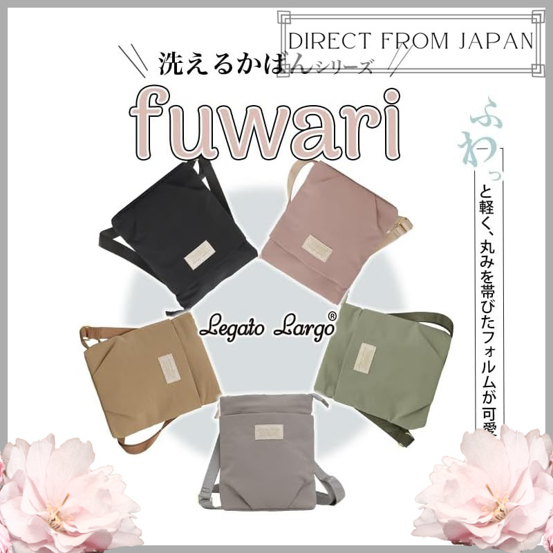 Lightweight Washable Shoulder Bag for Women - FUWARI LH-X0061