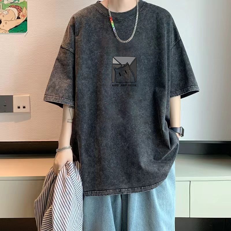 Xinjiang P25 Pure Cotton 260new Coffee 2025 Cotton P23 Caike Black Count คุณภาพสูง Distressed 32 Heb