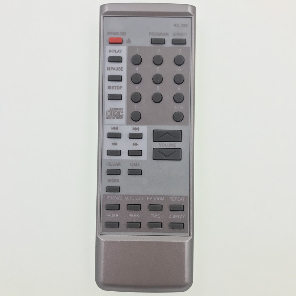 รีโมทคอนโทรลภาษาอังกฤษ RC-253 เหมาะสําหรับ Denon Denon CD Audio รีโมทคอนโทรล DCD2800 1015CD
