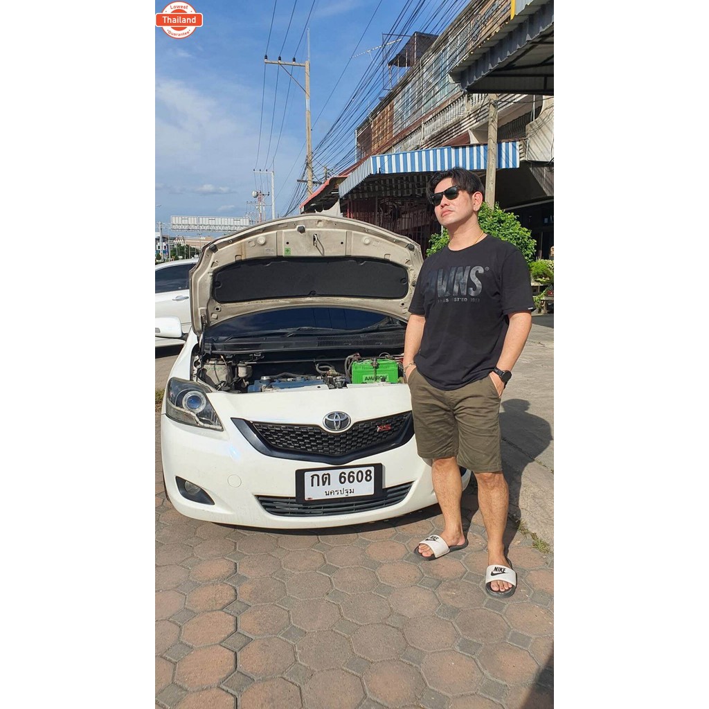 แผ่นกันความร้อนฝากระโปรงหน้า TOYOTA VIOS GEN2 2007-2012