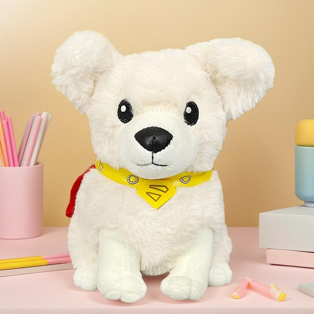 Krypto ของเล่นตุ๊กตาการ์ตูนตัวอักษร Krypto ตุ๊กตาสัตว์ตุ๊กตาน่ารักของเล่นตุ๊กตาคริสต์มาส Stocking St