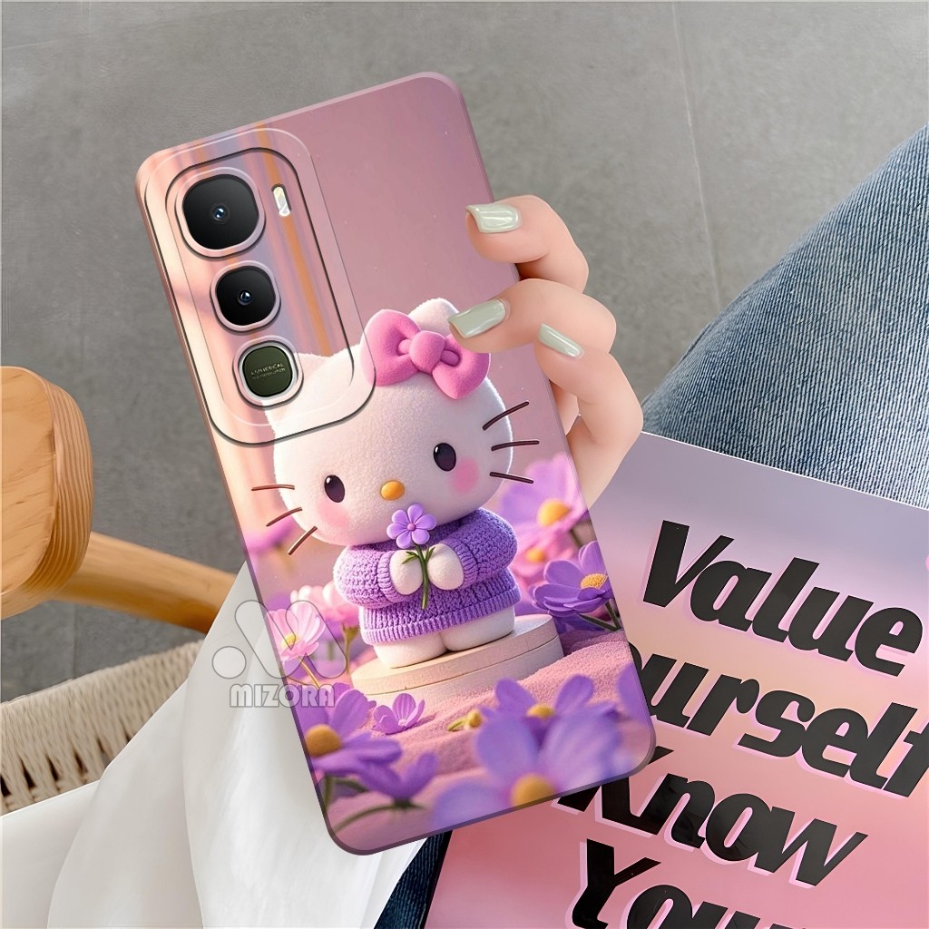 Softcase VIVO Y400 5G 2025 แฟชั่นล่าสุดกรณีการ์ตูนกรณี Hp VIVO Y400 5G Pro กล้องซิลิโคน VIVO Y400 5G
