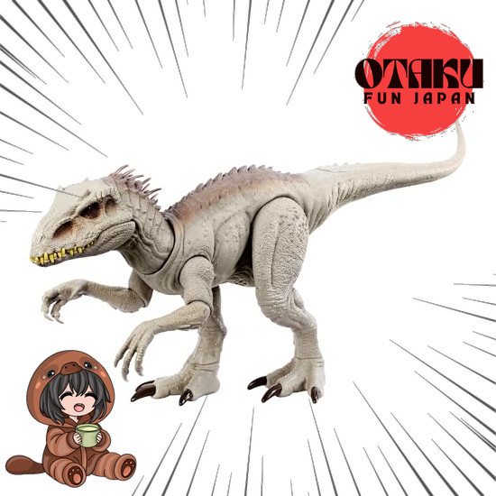 【From Japan】 Mattel Jurassic World Super Action! Hikaru Indominus Rex [L: 60cm] [4 years old~] HNT63