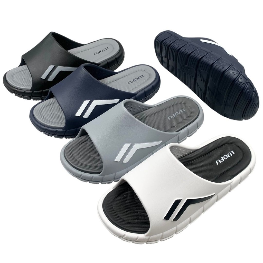 OS LUOFU รองเท้าแตะยางผู้ชาย LF Soft Light Import E6253-BRE01 2L (AD5)