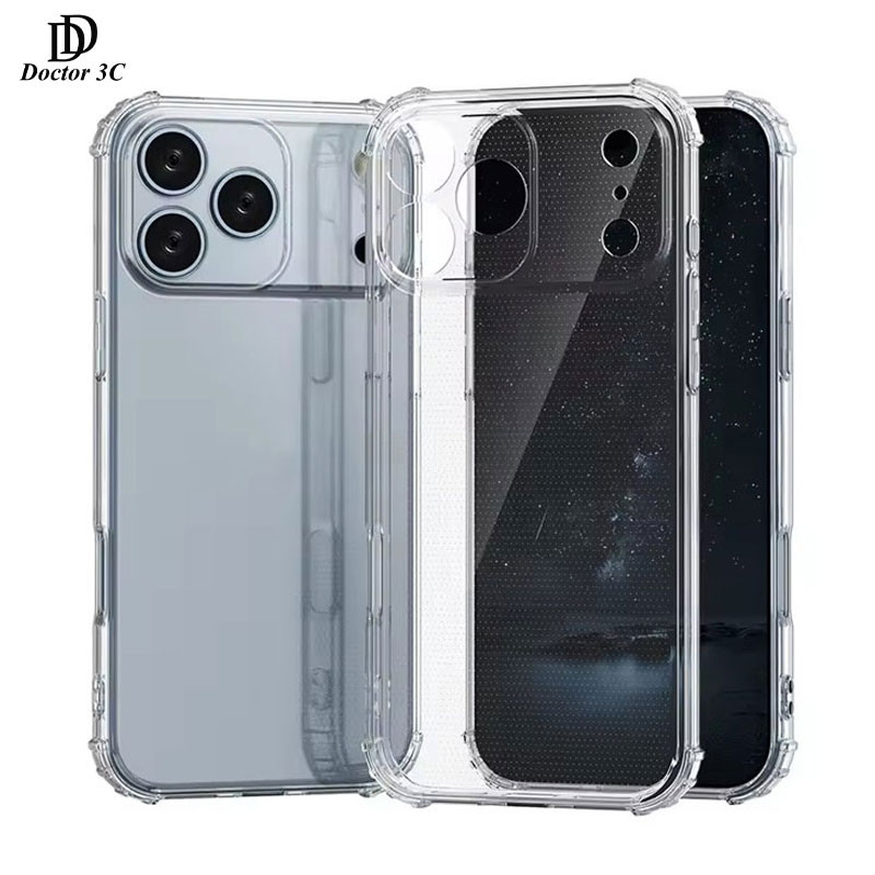 เคสใสกันกระแทกสำหรับ iPhone 17 Air 16 15 14 Plus iP 14 iP16 iP15 Pro Max 5G 4G 2025