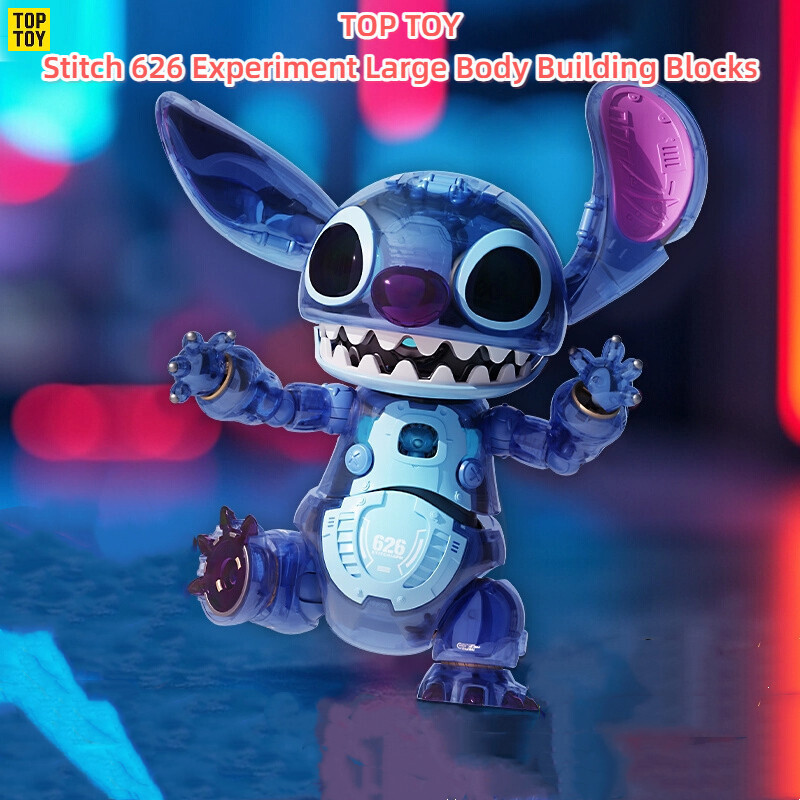 TOPTOY Stitch 626 ประสบการณ์ทดลอง บล็อกตัวต่อขนาดใหญ่ปริศนาert Stitchตุ๊กตาตกแต่ง GiftHT99 WJPF