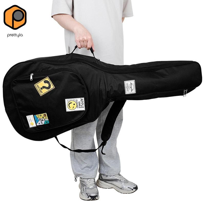 [สวย] 41นิ้วกระเป๋ากีต้าร์กระเป๋ากิ๊กน้ําทนฟอร์ดผ้าน้ําหนักเบาพกพากีตาร์เดินทางกรณีหนา การขยายความ กระเป๋าเป้สะพายหลัง