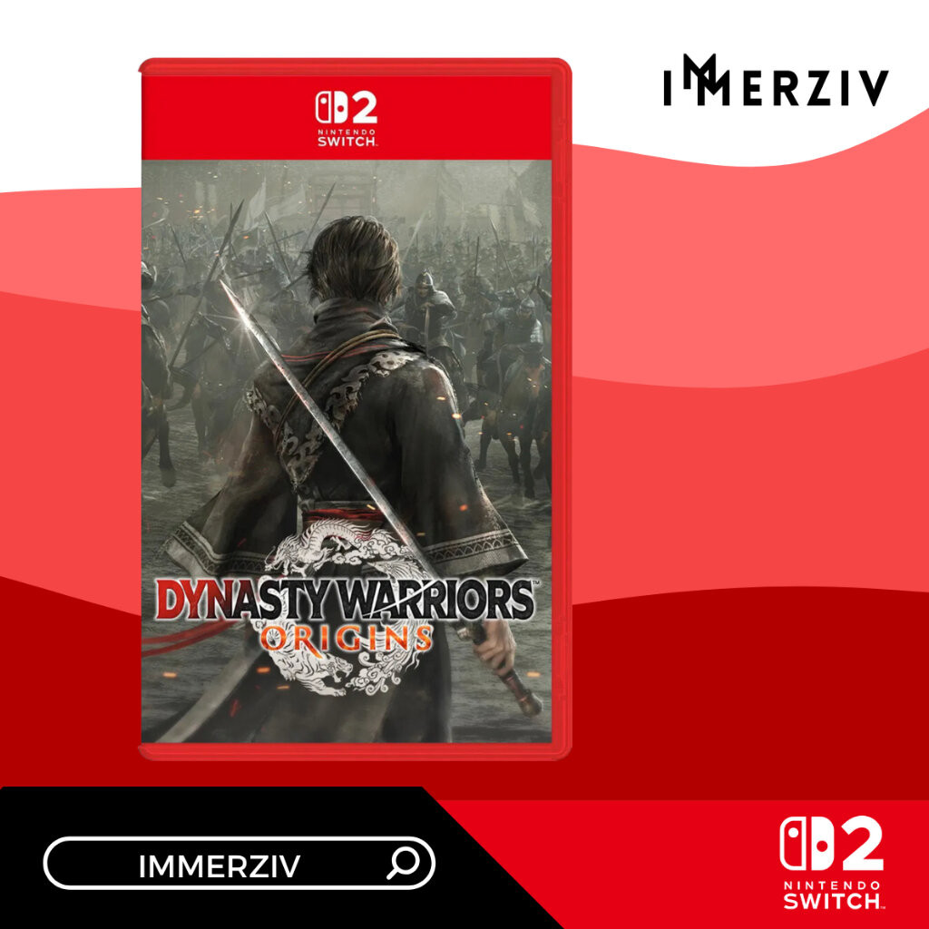 (พร้อมส่ง) SWITCH-2 DYNASTY WARRIORS ORIGINS (GAME KEY CARD) (GAME) (ENG) (BY IMMERZIV)