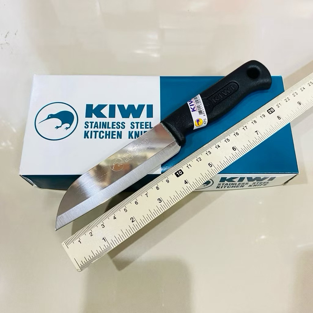 KIWI มีด ทำครัว ด้ามพลาสติก มีดกีวี่ คุณภาพระดับตำนาน ของแท้ 100% เครื่องครัว ครบทุกไซส์ - รูปที่ 4