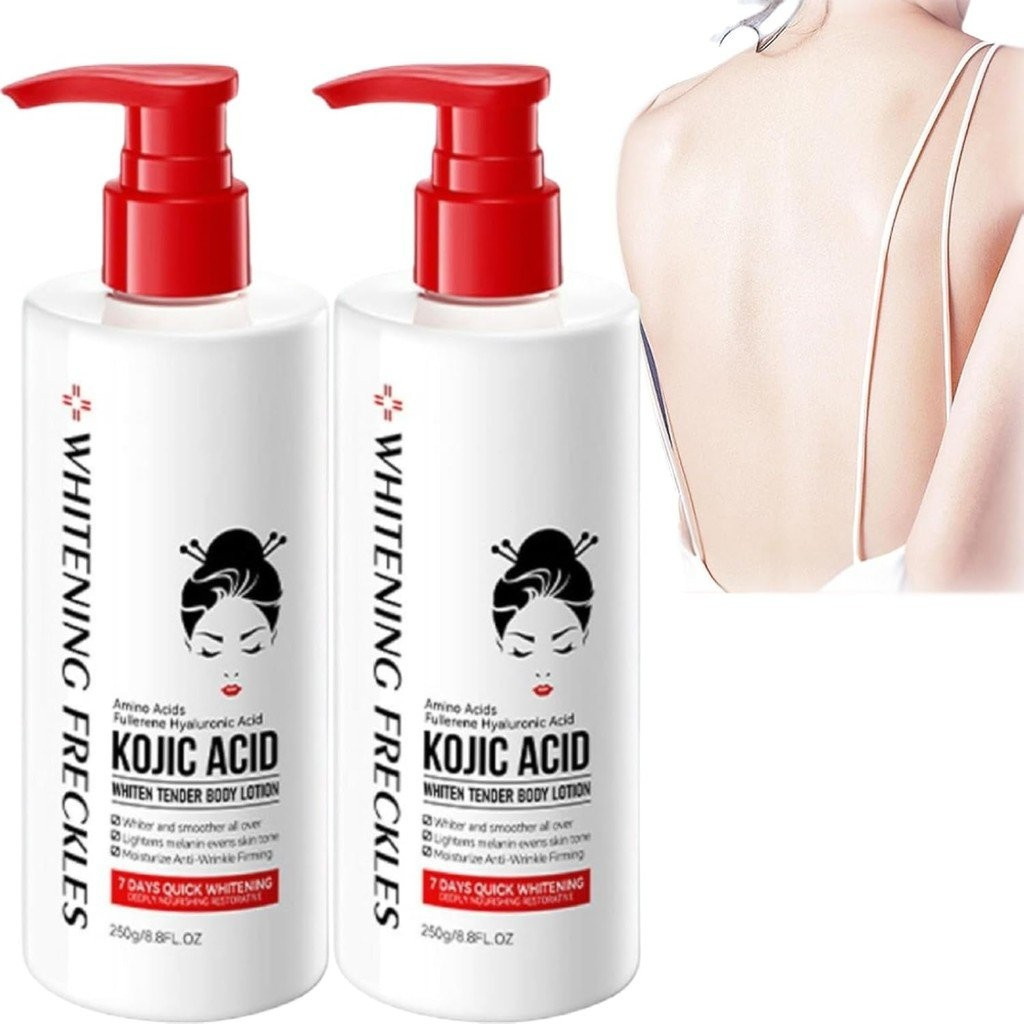 Kojic Acid Cream, Kojic Acid Body Lozione, Skin Lightening Body Lotion with Kojic Acid, Moisturizing