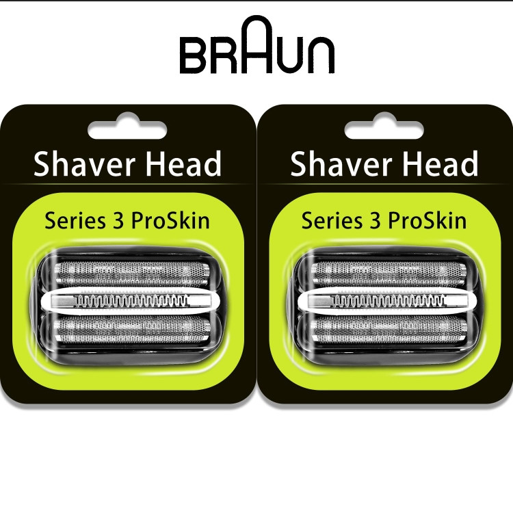 [SALE] 32B Replacement Shaver Head for Braun มีดโกนSeries 3Shaving Razor Head Suitable for Braun S3