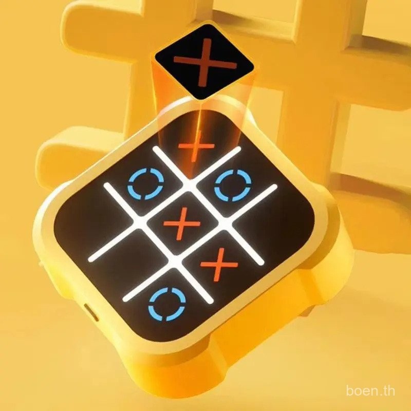 3-in-1 การศึกษามือถือ Bolt เกมมัลติฟังก์ชั่ไฟฟ้า TIC-TAC-TOE คิดการออกกําลังกาย Montessori ปริศนาตาร