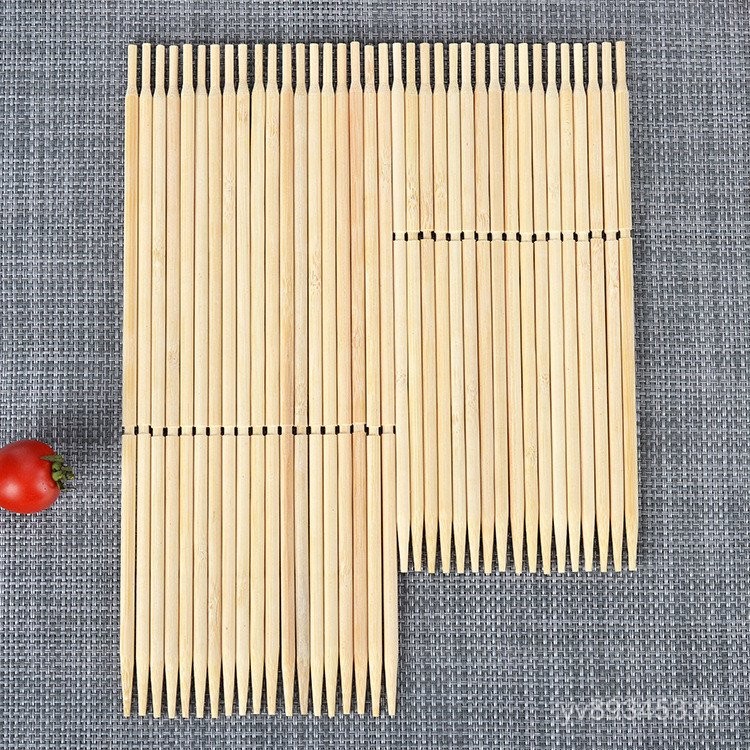 ไม้ไผ่ Sticks ไม้ไผ่ Sticks ตัวอักษรคาร์บอนไม้ไผ่ Sticks บาร์บีคิว Skewers ธูป bbq ทิ้ง Sticks ไม้ไผ