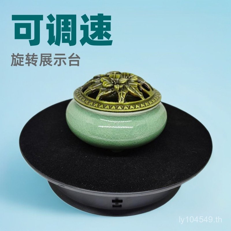 ขาตั้งจอแสดงผลยิงฐานไฟฟ้าเครื่องประดับรุ่นอัตโนมัติหมุนผลิตภัณฑ์เครื่องประดับถาด USB5kg Turntable Li