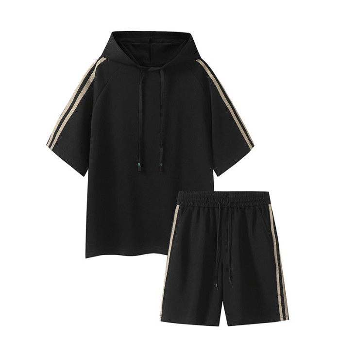COD 2025 Men and Women Casual Sports Hooded Short Sleeve Set Top T3634 Special P34/Pants DK8608 Spec