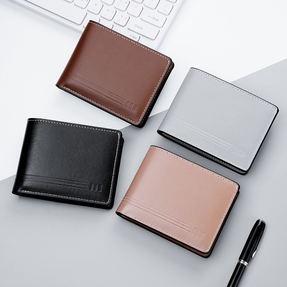【LUXEN】แฟชั่นความเรียบง่ายสไตล์กระเป๋าสตางค์ผู้หญิงมัลติฟังก์ชั่หลายบัตรกรณีเงินสดกระเป๋าสตางค์