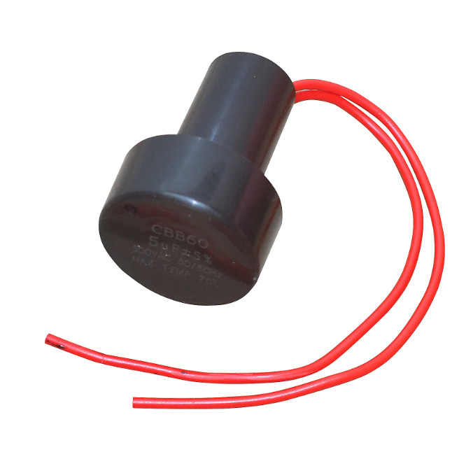 Swing Dry Dehydration ถังมอเตอร์ Starter Capacitor CBB60 4UF450V 4.5 UF450V 5UF450V 5UF500V 6UF450V 