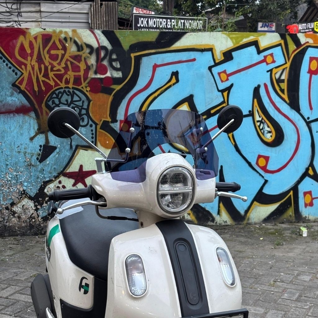 Yamaha Fazzio Winshield / Fazzio Visor / Fazzio Windshield / Fazzio Windshield