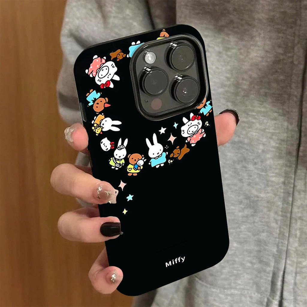 กรอบเลนส์เหมาะสําหรับ Feitu glossy jelly เคสโทรศัพท์ iPhone ใช้กับ iPhone 16 Pro Max/15/14 Pro Max/1